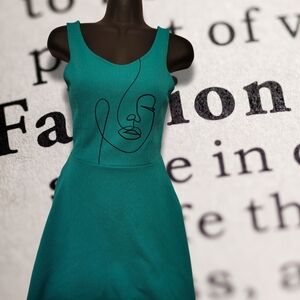 Upcycled graphic design dress